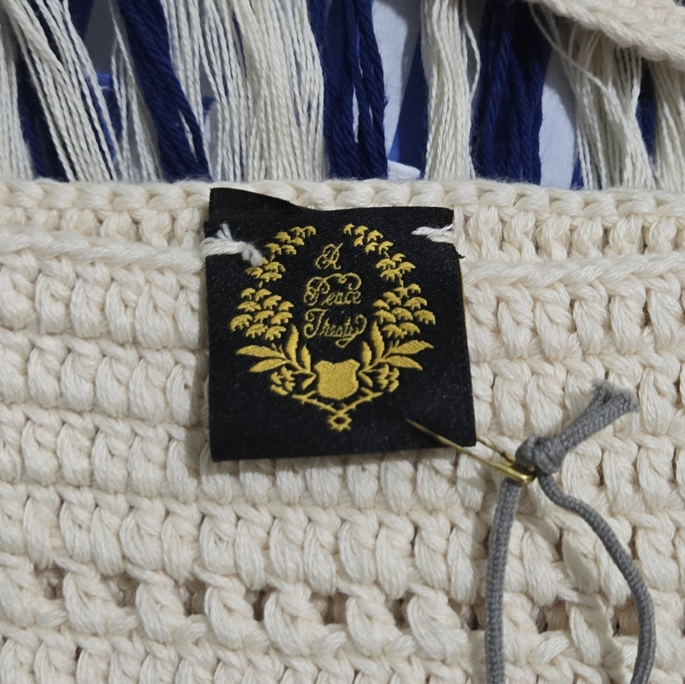 A Peace Treaty Malio Tote in Ecru - Picture 7 of 7